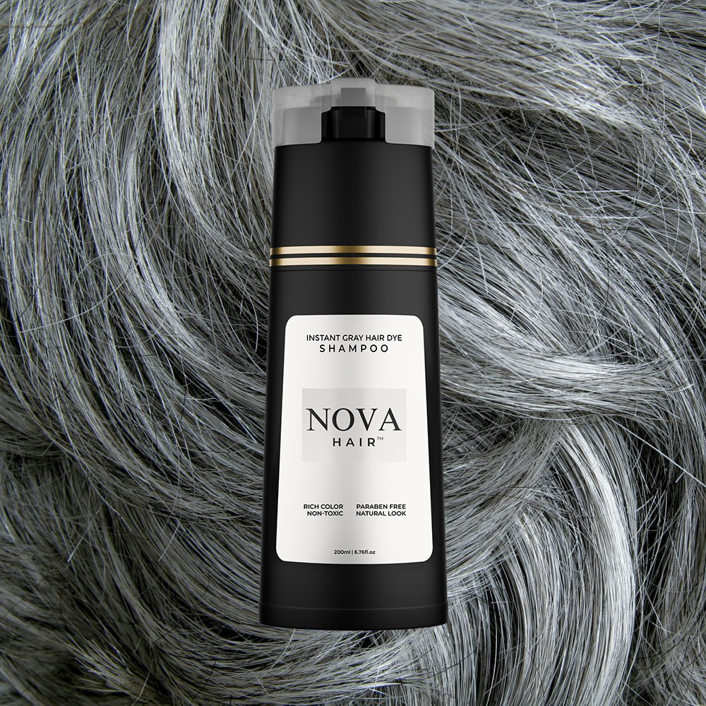 NovaHairâ„¢ Instant Dye Shampoo (Buy 1 Get 1 Free)