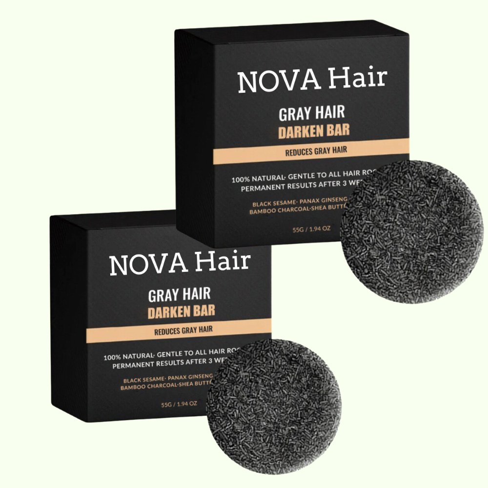 Hair Darkening Shampoo Bar (2Pcs)