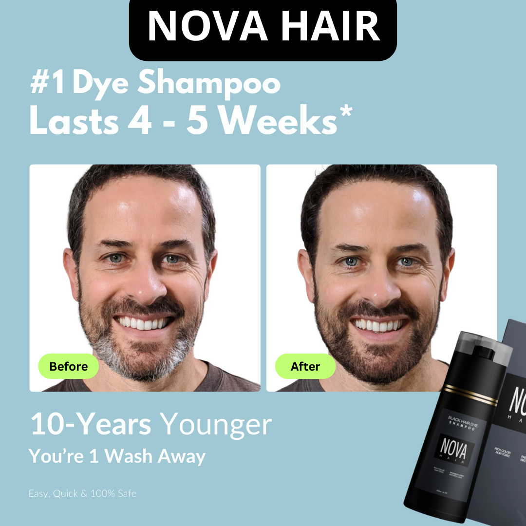 NovaHair® Instant Dye Shampoo (Buy 1 Get 1 Free)