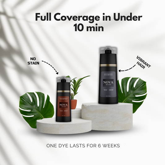 NovaHair™ Instant Dye Shampoo (Buy 1 Get 1 Free)